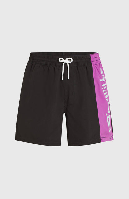 Retro 14'' Swim Shorts Men Digitalis Colour Block