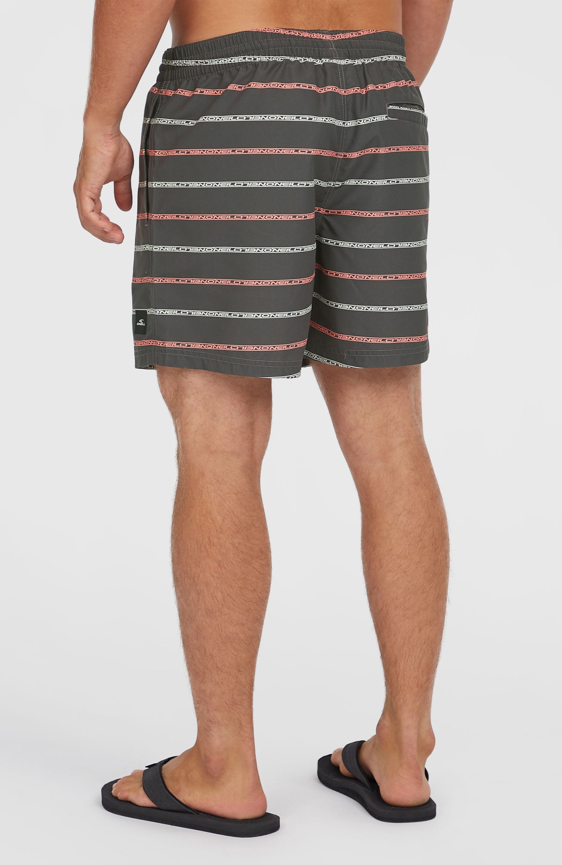 Cali First 15'' Swim Shorts Men Grey O'Neill Stripe