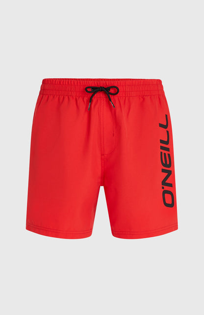 O'Neill Logo 16" Swimshorts Men High Risk Red