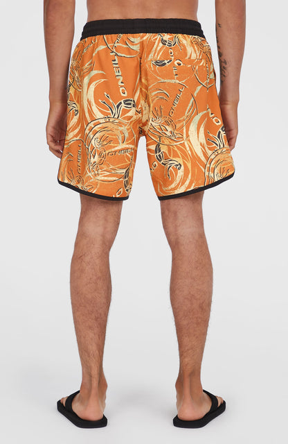 O'Riginals Scallop 16'' Swim Shorts Men Orange Originals