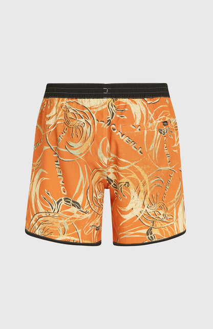 O'Riginals Scallop 16'' Swim Shorts Men Orange Originals