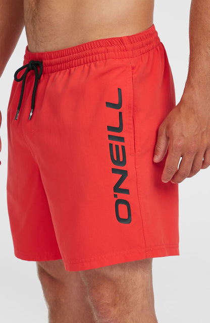 Cali 16" Swim Shorts Men High Risk Red