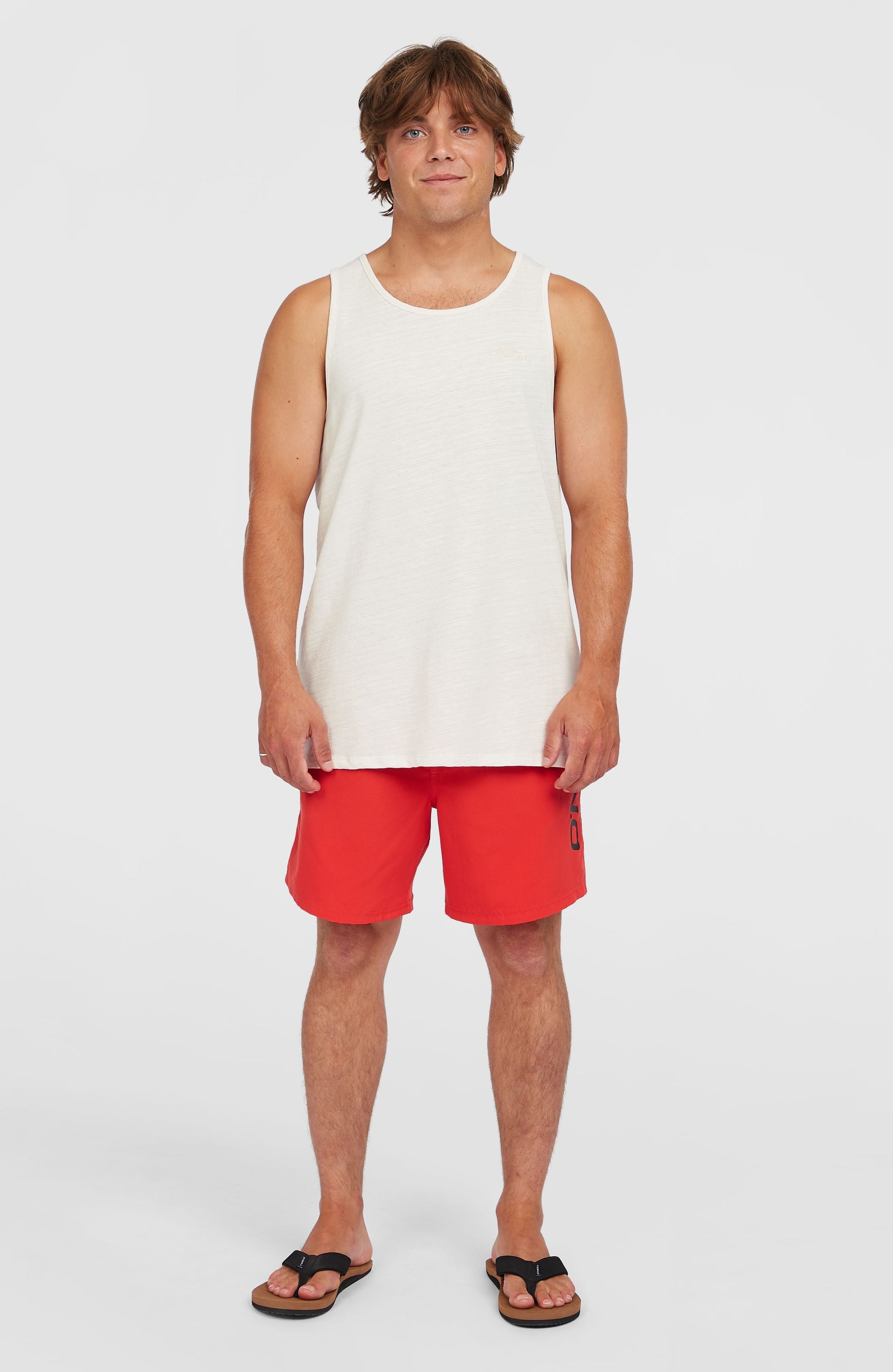 Cali 16" Swim Shorts Men High Risk Red