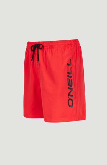 Cali 16" Swim Shorts Men High Risk Red
