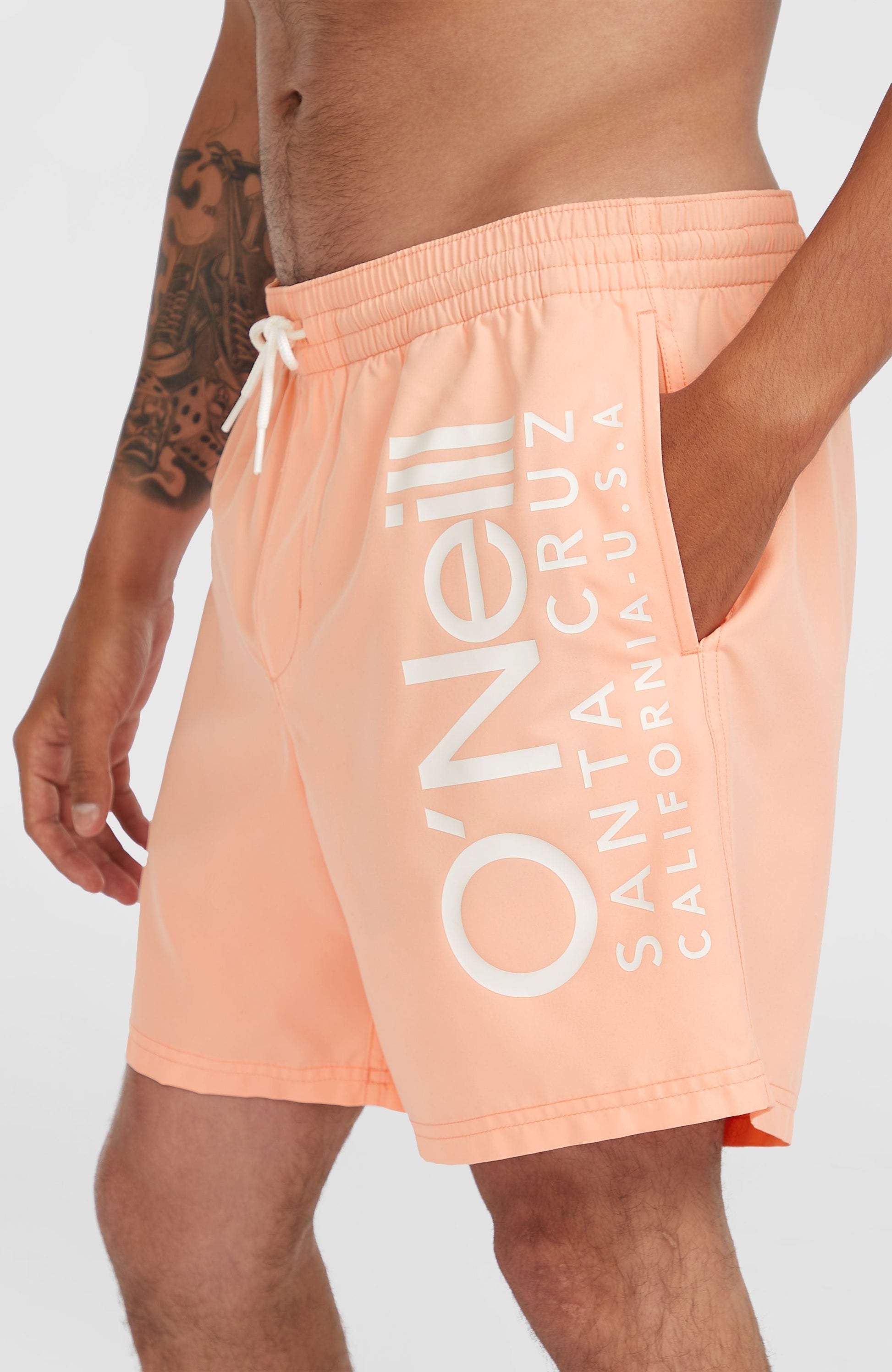 Original Cali 16'' Swim Shorts Men Coral Pop