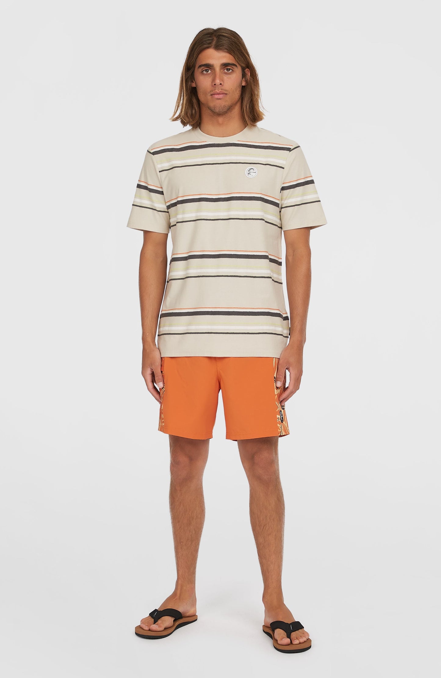 O'Riginals Side Panel 16'' Swim Shorts Men Orange Originals