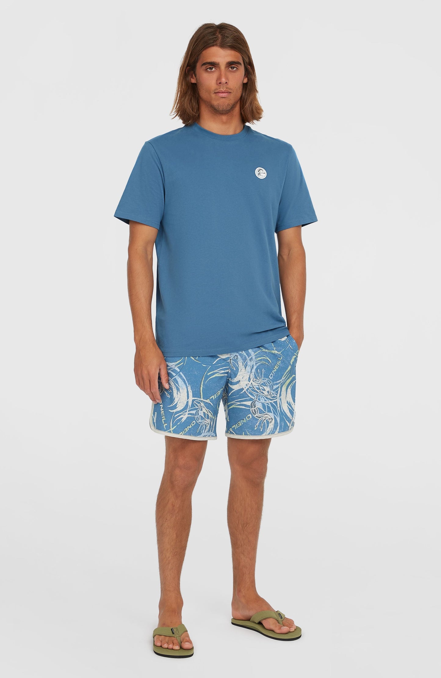 O'Riginals Scallop 16'' Swim Shorts Men Blue Originals