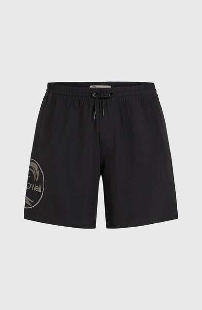 O'Riginals Cali Ocean 16'' Swim Shorts Men Black Out