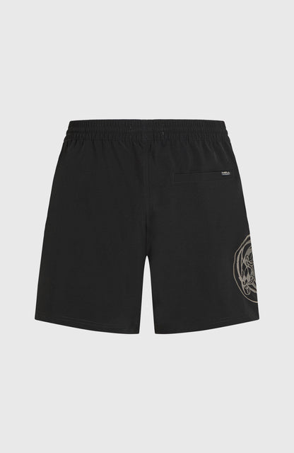O'Riginals Cali Ocean 16'' Swim Shorts Men Black Out