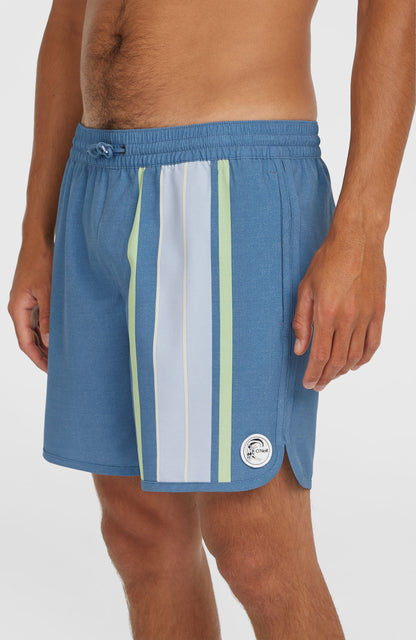 O'Riginals Scallop 16'' Swim Shorts Men Blue Originals Longboard Stripe