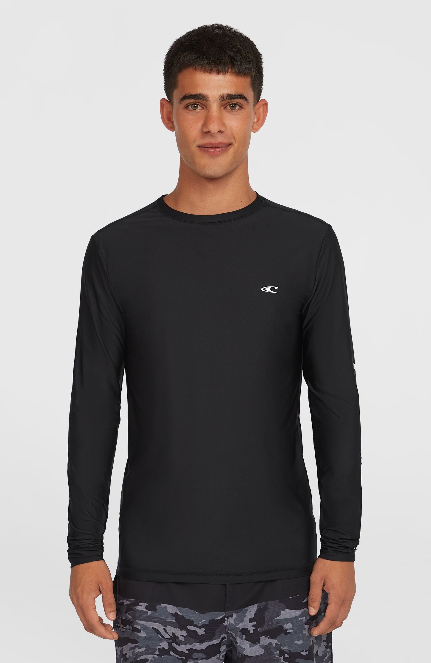 Essentials Long Sleeve Skin Men Black Out