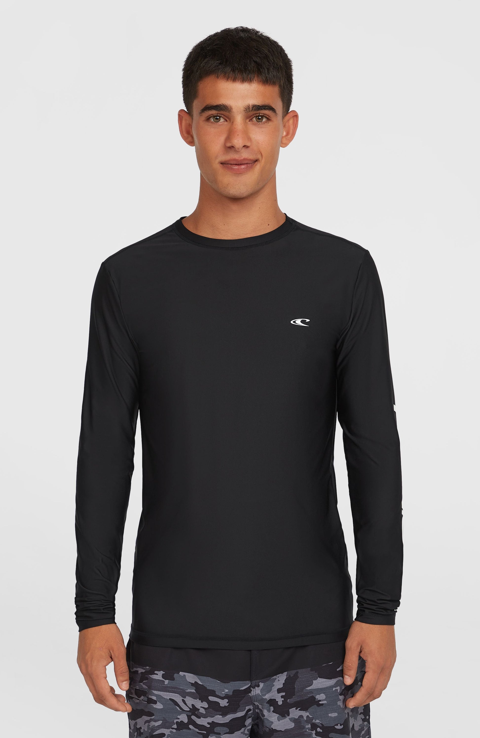 Essentials Long Sleeve Skin Men Black Out