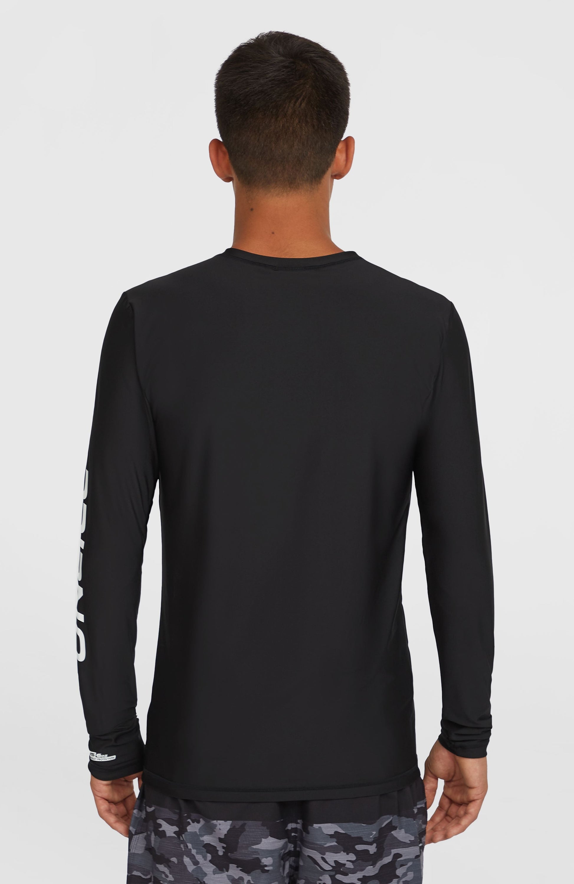 Essentials Long Sleeve Skin Men Black Out