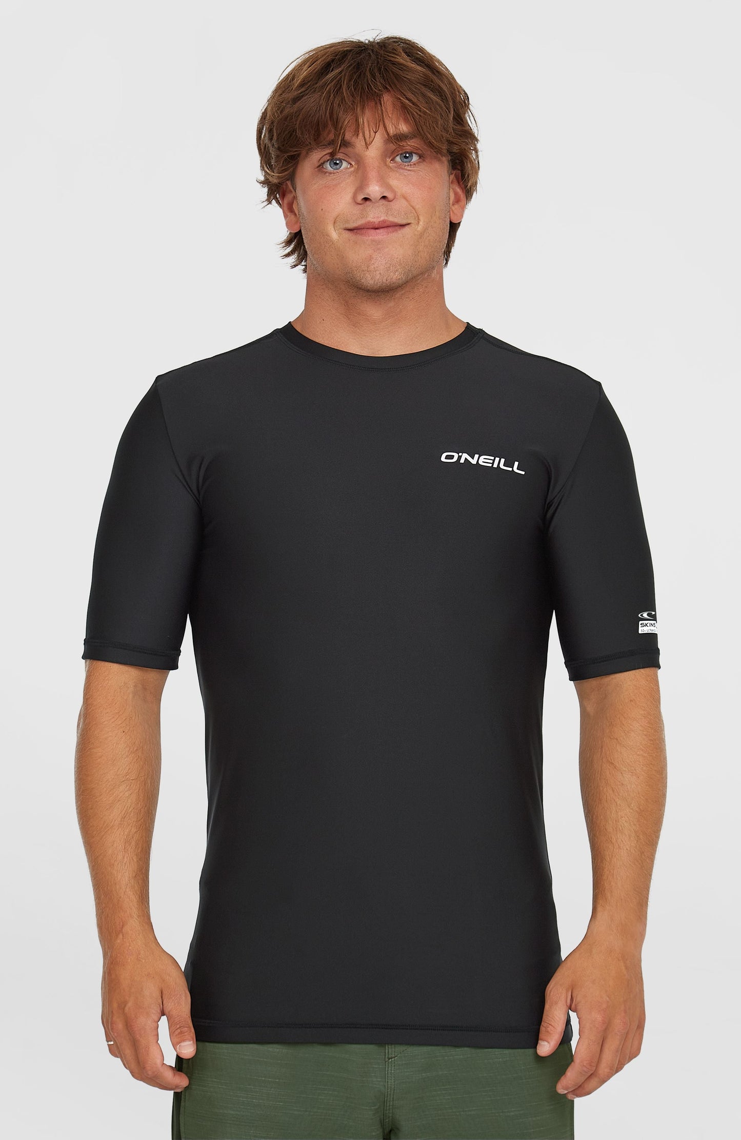 Essentials Short Sleeve Skin Men Black Out