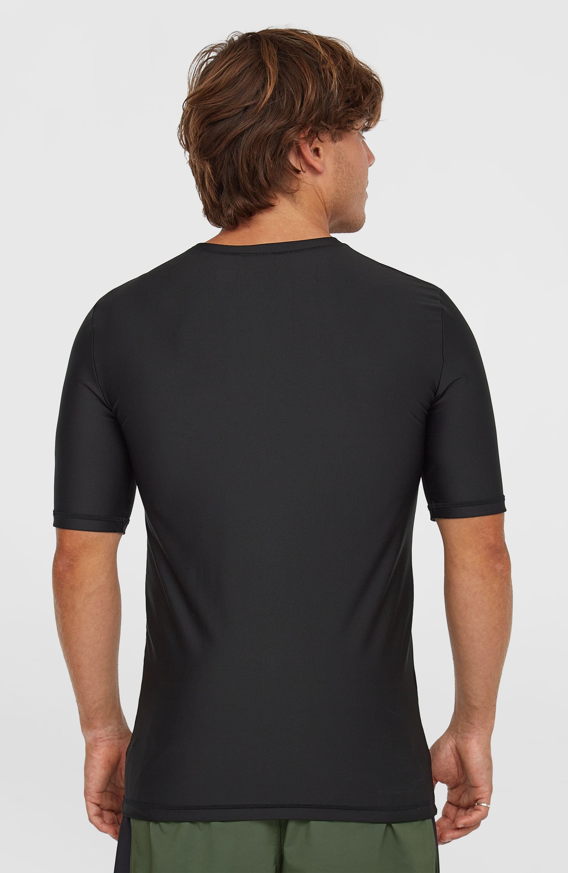 Essentials Short Sleeve Skin Men Black Out