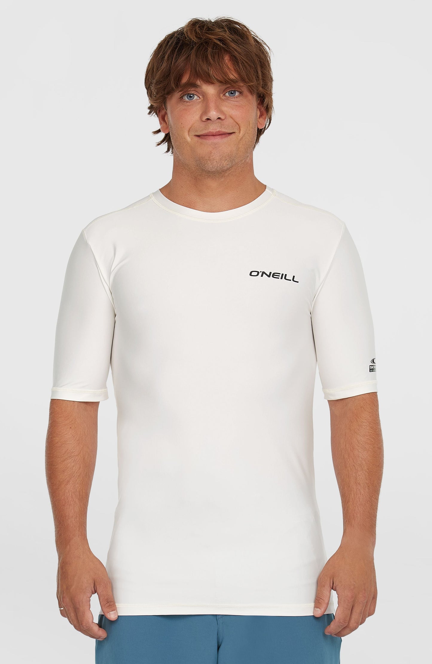 Essentials Short Sleeve Skin Men Snow White