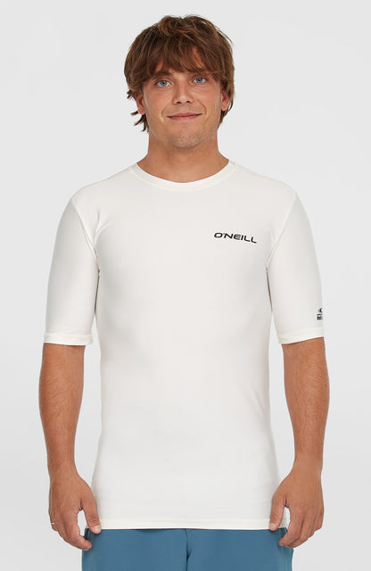 Essentials Short Sleeve Skin Men Snow White