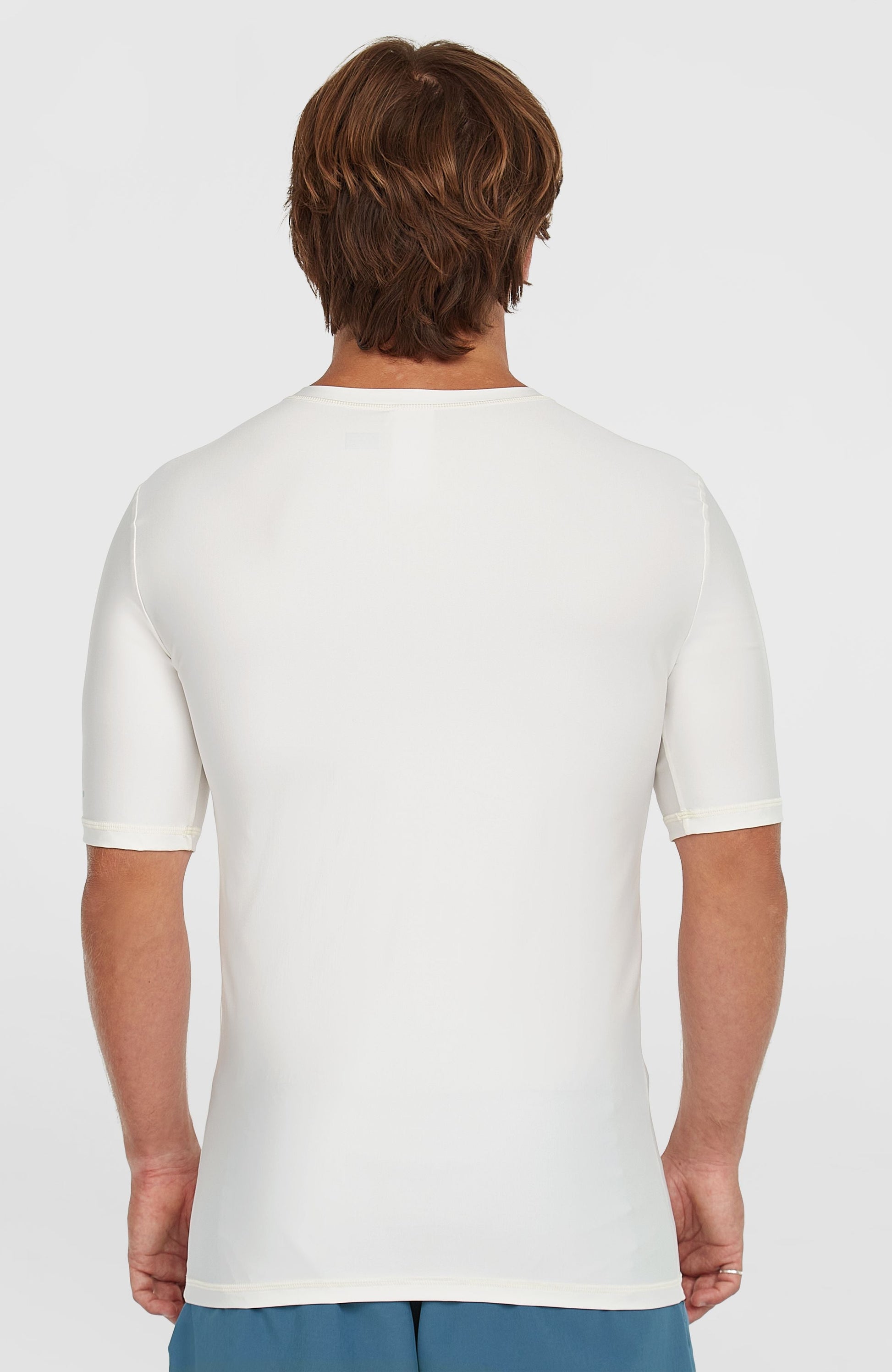 Essentials Short Sleeve Skin Men Snow White
