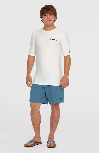 Essentials Short Sleeve Skin Men Snow White