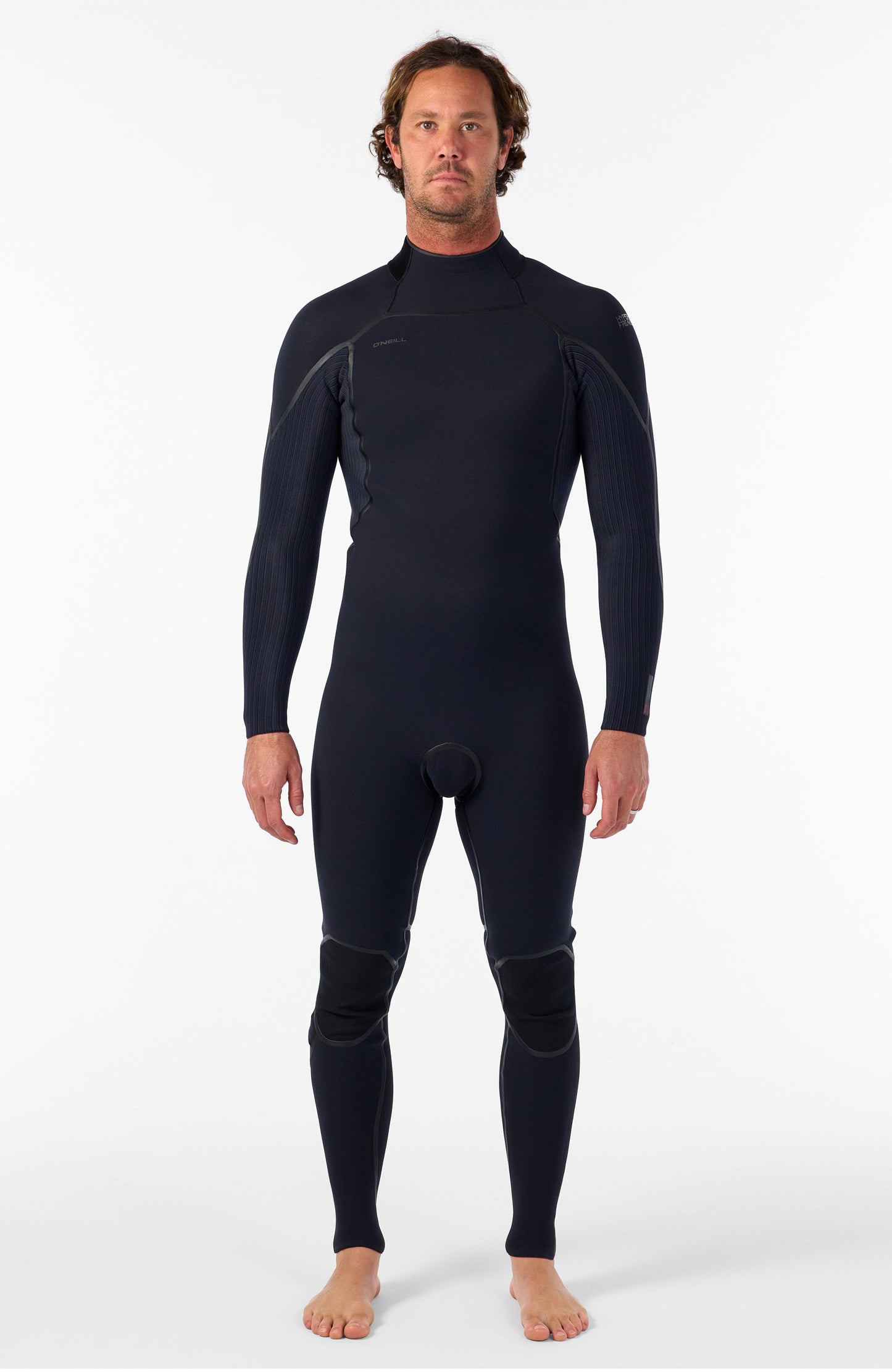 Hyperfreak Fire 4/3mm+ Back Zip Full Wetsuit Men|Wetsuits BLACK/BLACK