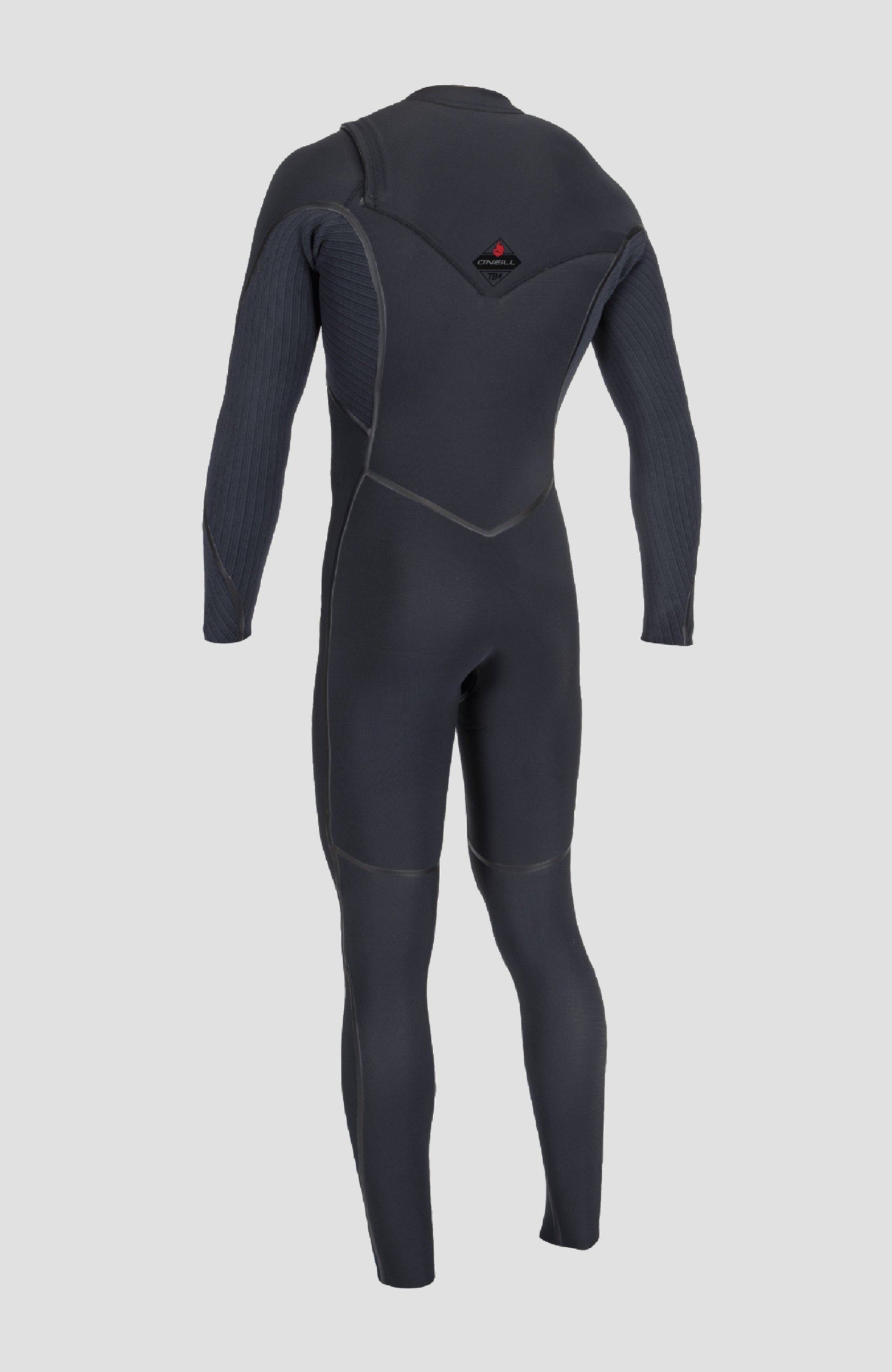 Hyperfreak Fire 5/4mm Chest Zip Full Wetsuit Men|Wetsuits BLACK/BLACK