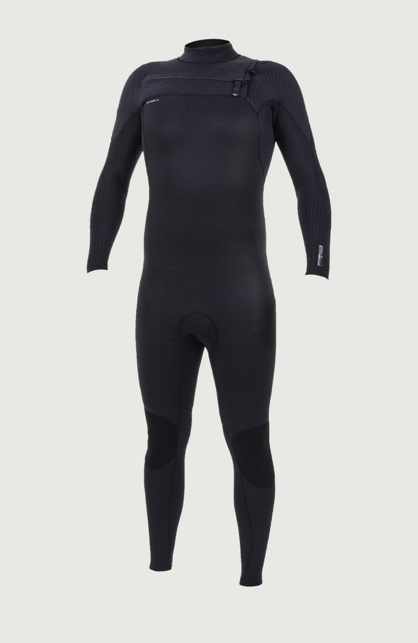 O'Neill Hyperfreak 3/2mm Chest Zip Full Wetsuit – O'Neill Men|Wetsuits BLACK/BLACK