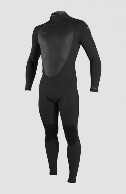 Epic 3/2mm Back Zip Full Wetsuit Men|Wetsuits A05 BLK/BLK/BLK