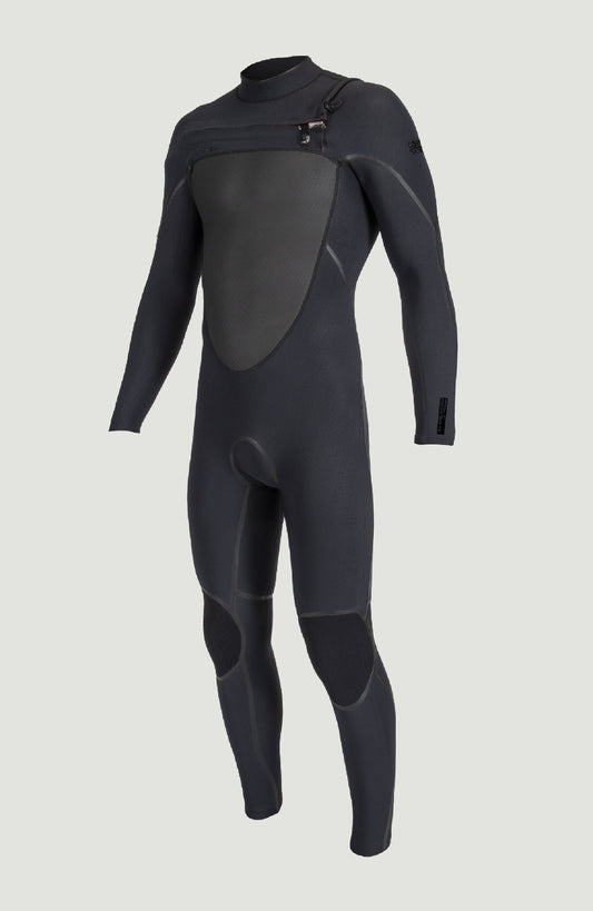 Psycho Tech 5/4mm Chest Zip Full Wetsuit Men|Wetsuits BLACK/BLACK