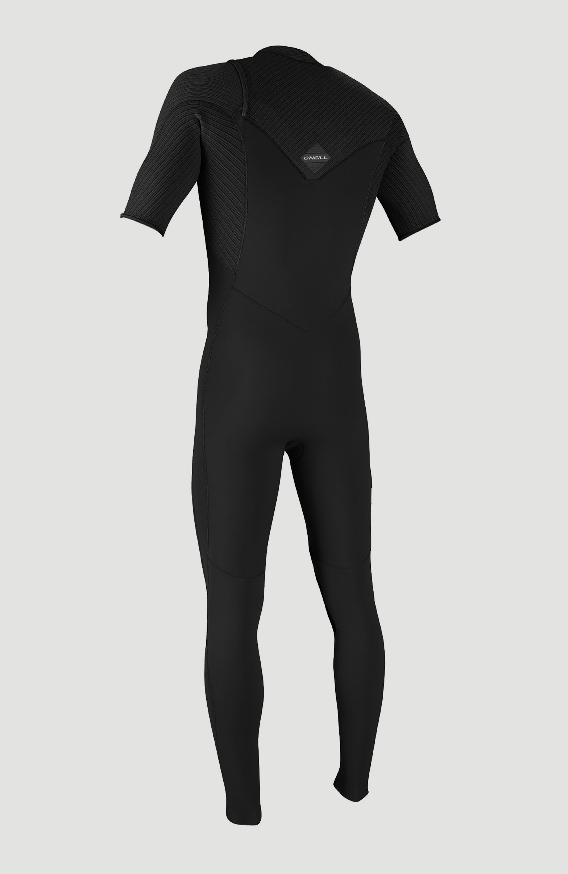 Hyperfreak 2mm Chest Zip Shortsleeve Full Wetsuit Men BLACK/BLACK