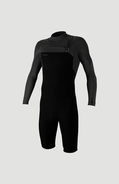Hyperfreak 2mm Chest Zip Longsleeve Spring Wetsuit Men|Wetsuits BLACK/BLACK