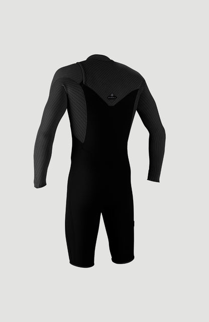 Hyperfreak 2mm Chest Zip Longsleeve Spring Wetsuit Men|Wetsuits BLACK/BLACK