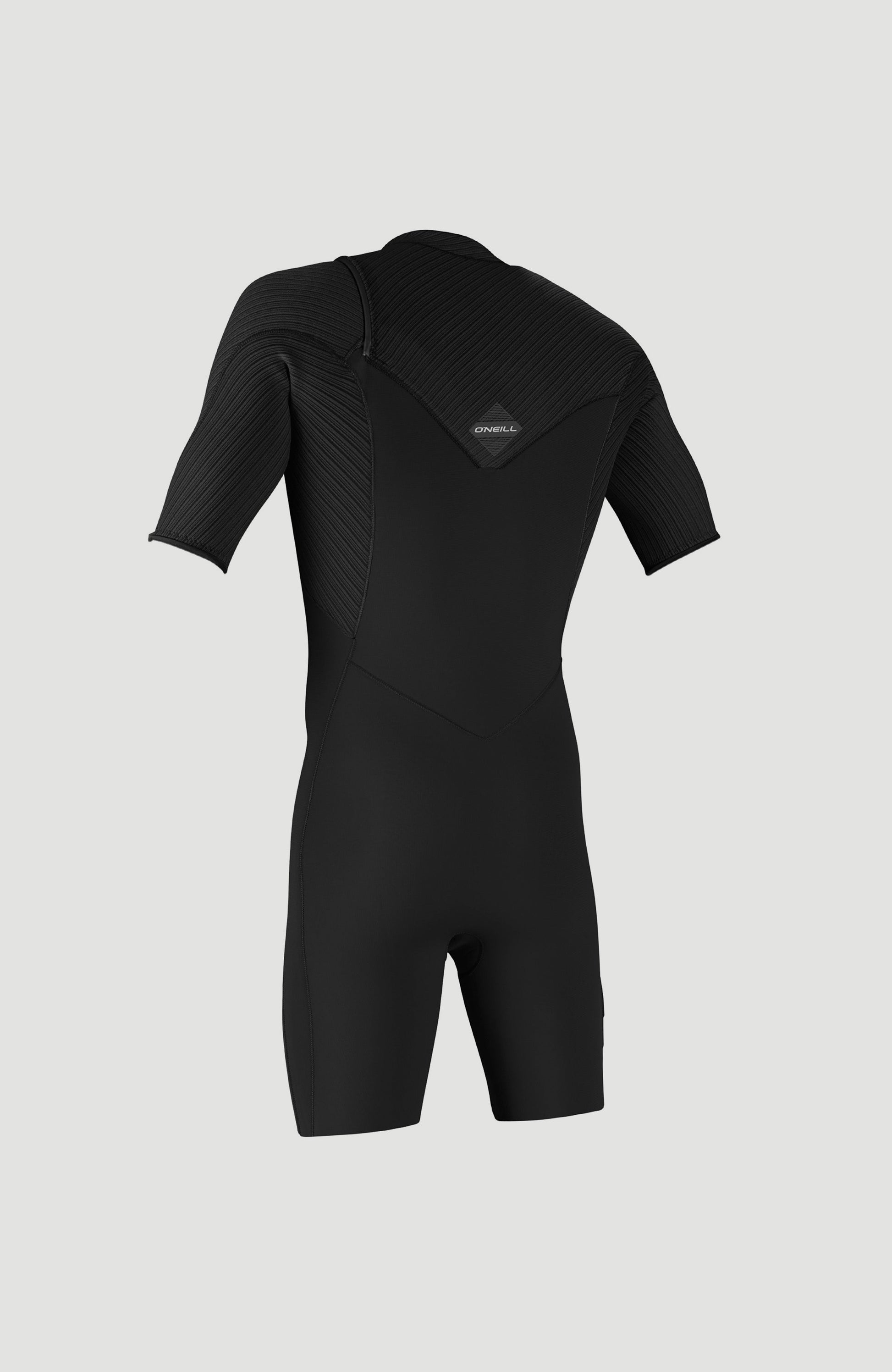 Hyperfreak 2mm Chest Zip Shortsleeve Spring Wetsuit Men|Wetsuits BLACK/BLACK