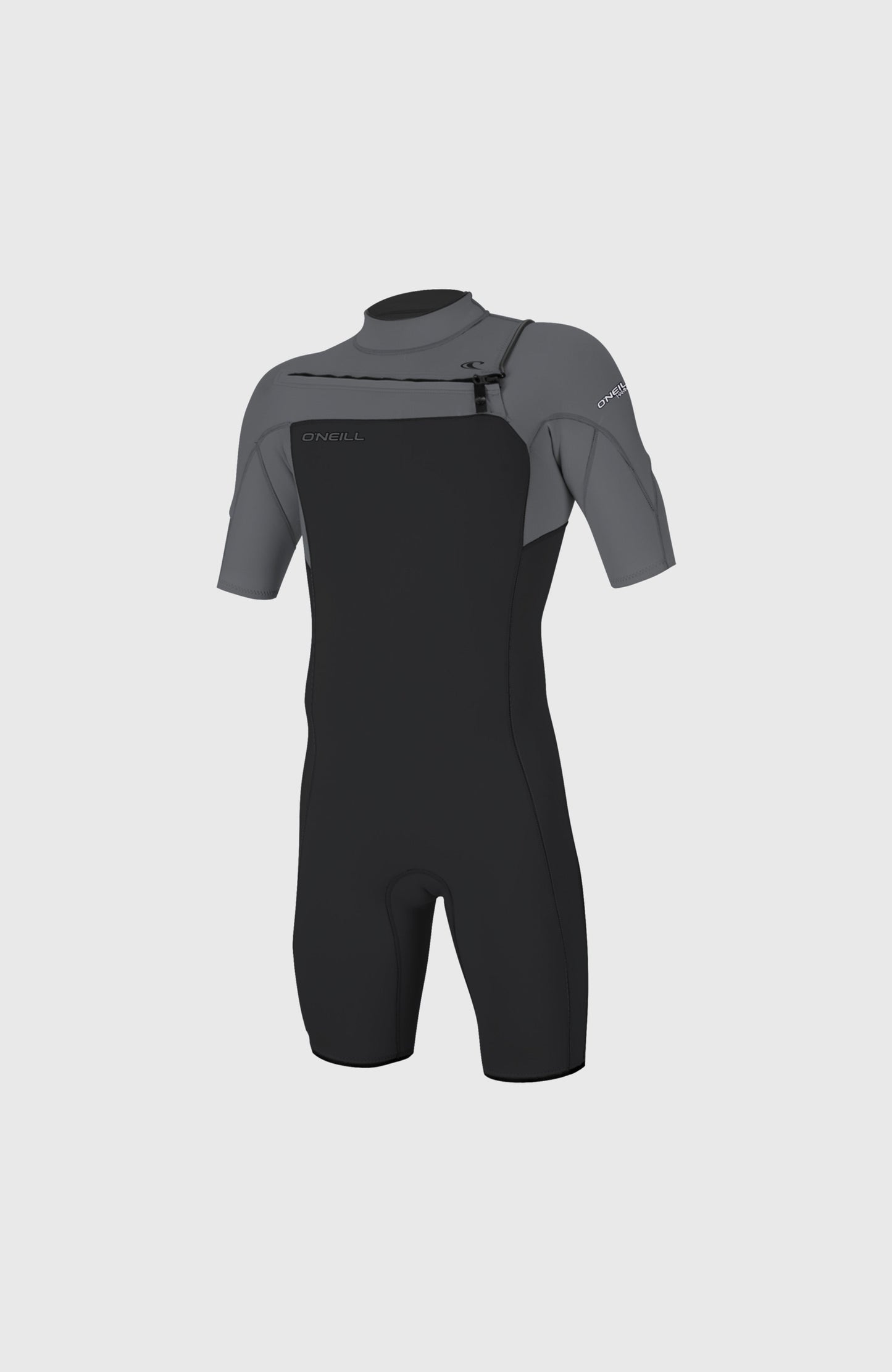 O'Neill Hammer 2mm Chest Zip Shortsleeve Spring Wetsuit – O'Neill Men|Wetsuits TEMPEREDSTEEL/SMOKE/SMOKE