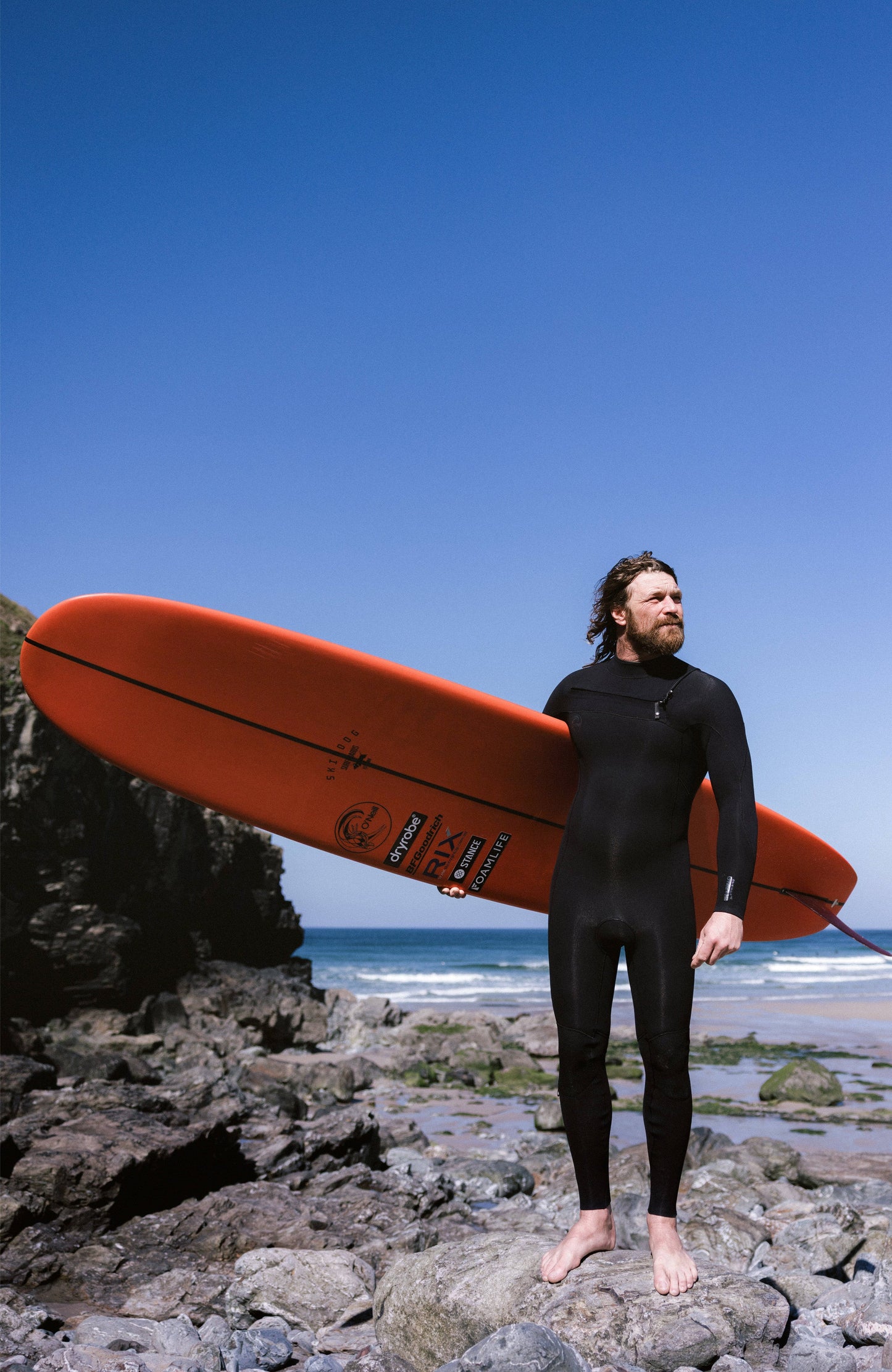 O'Riginals RG8 5/4mm Chest Zip Full Wetsuit Men|Wetsuits Black