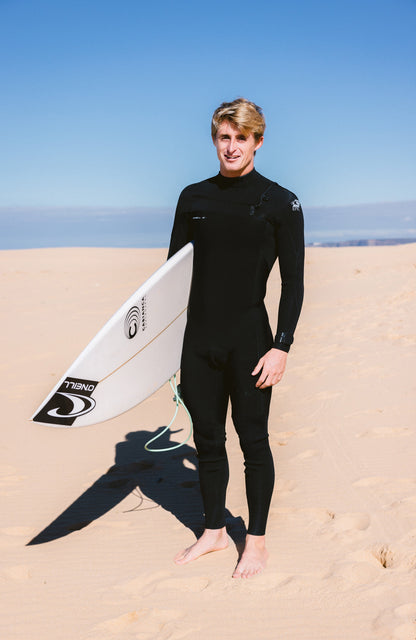 Epic 5/4mm Chest Zip Full Wetsuit Men A05 BLK/BLK/BLK