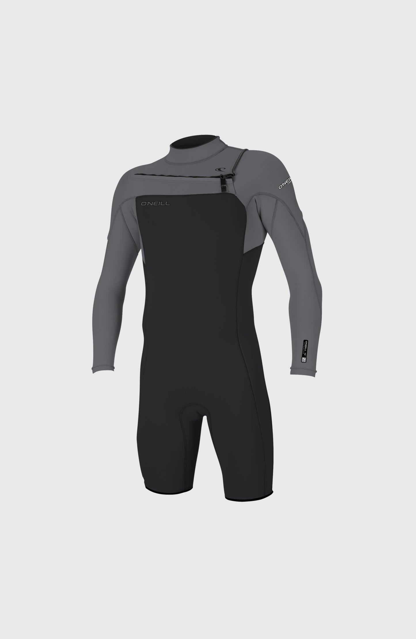 O'Neill Men Hammer 2mm Chest Zip Long Sleeve Spring Wetsuit Men – O'Neill Men|Wetsuits TEMPEREDSTEEL/SMOKE/SMOKE