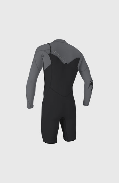 O'Neill Men Hammer 2mm Chest Zip Long Sleeve Spring Wetsuit Men – O'Neill Men|Wetsuits TEMPEREDSTEEL/SMOKE/SMOKE