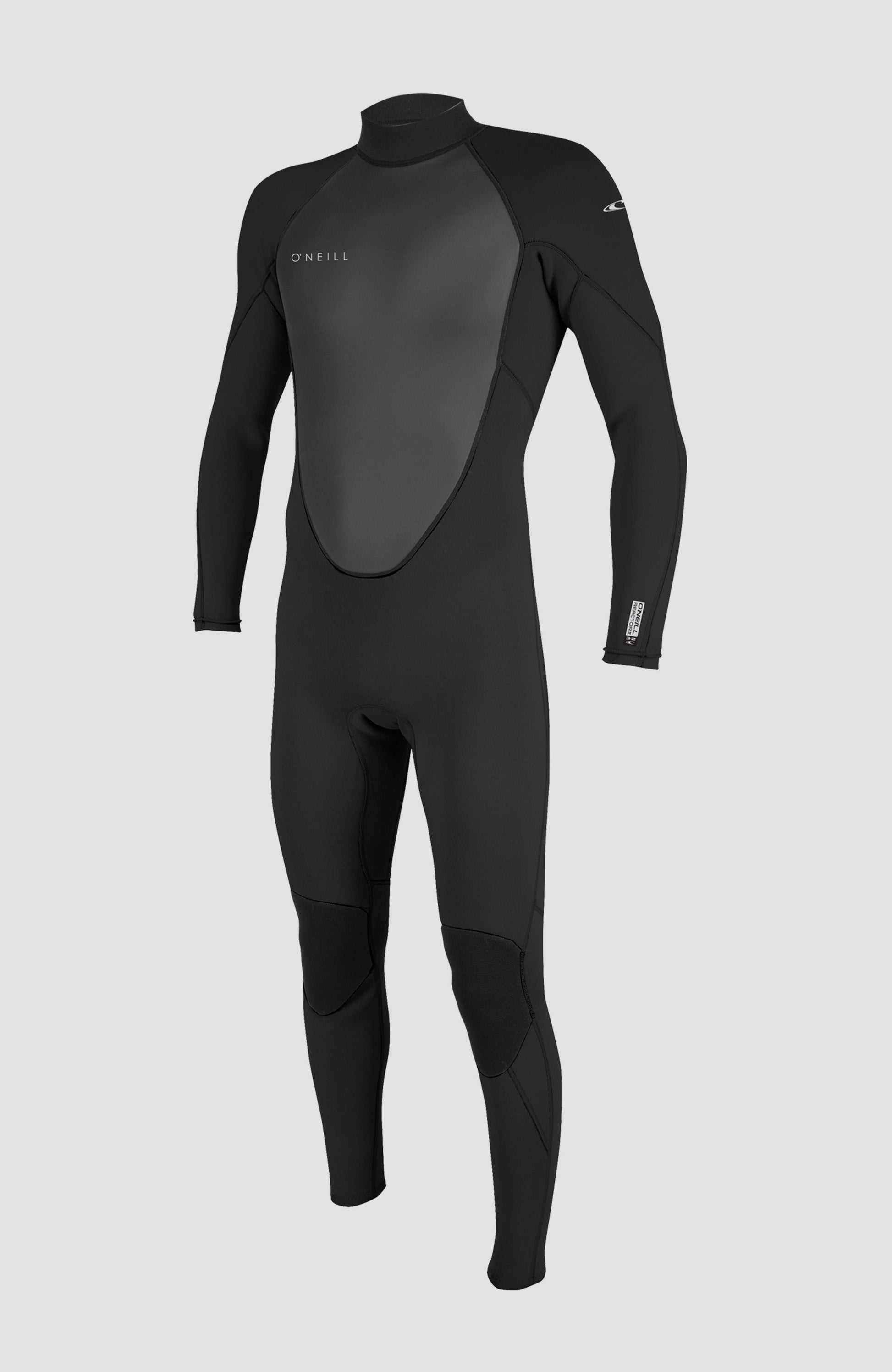 Reactor-2 3/2mm Back Zip Full Wetsuit Men|Wetsuits BLACK/BLACK