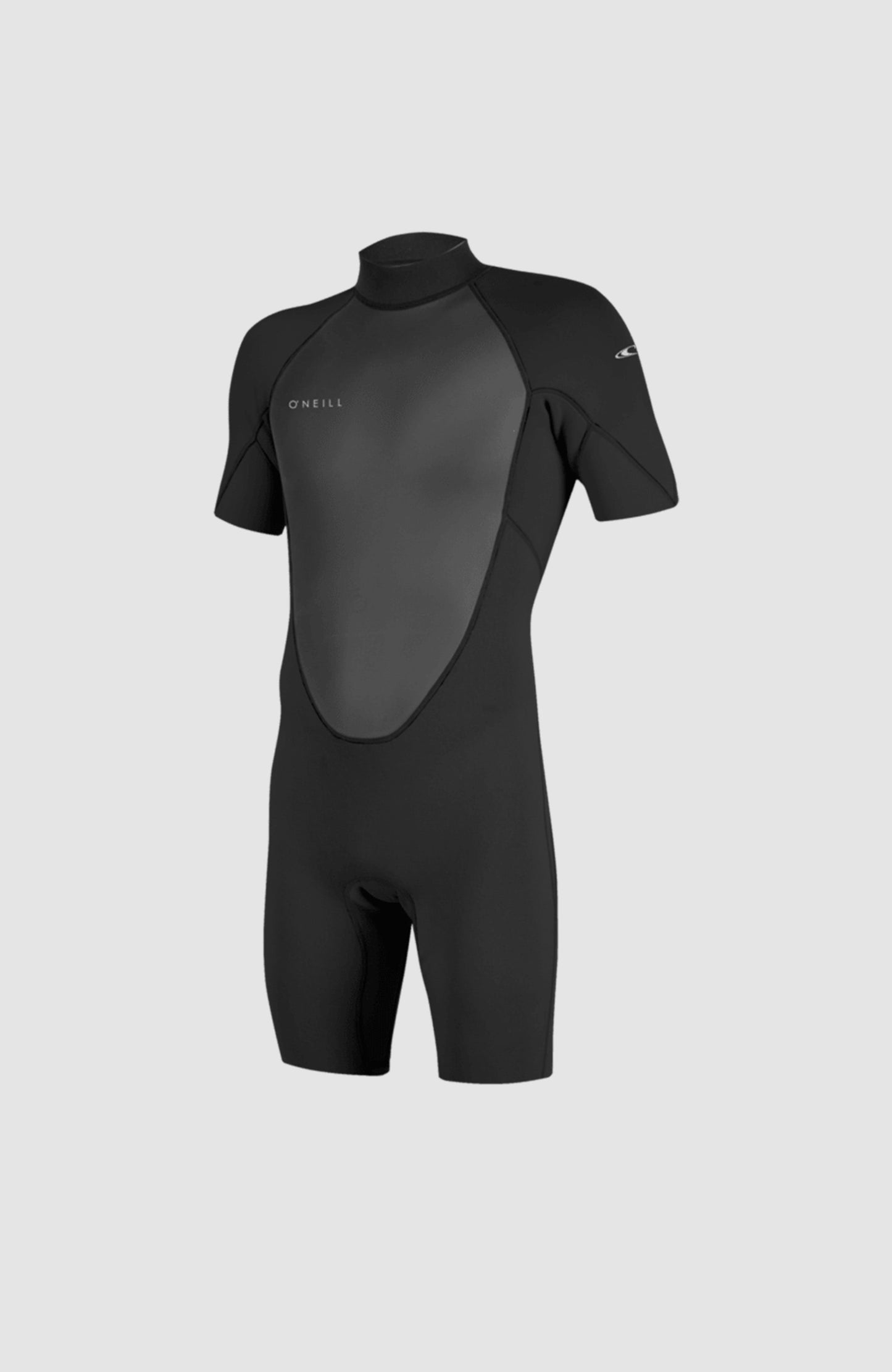 Reactor-2 2mm Back Zip Short Sleeve Spring Wetsuit Men BLACK/BLACK