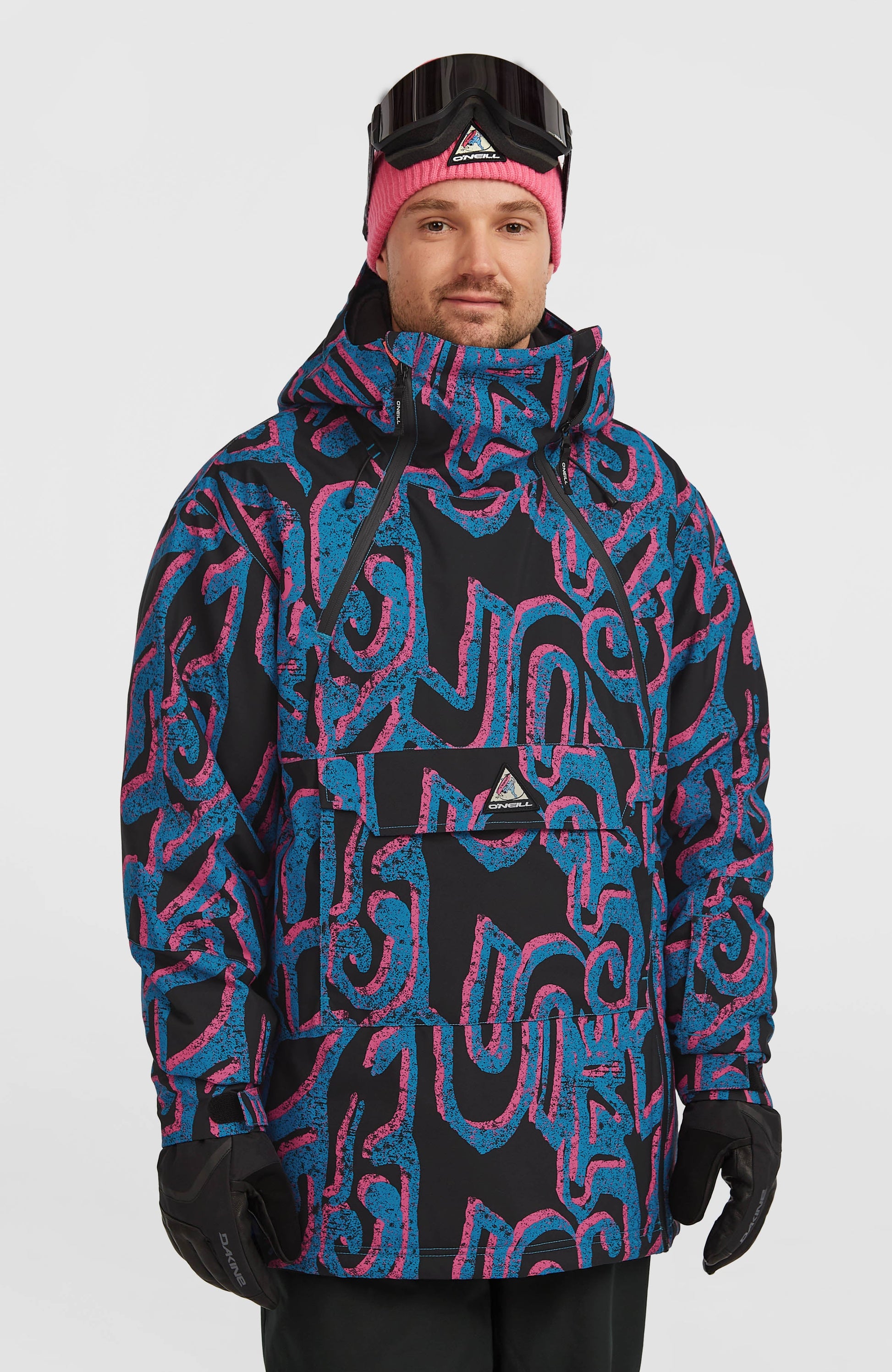 FWC'Play Asymmetric Snow Jacket Men Pink Legacy