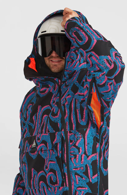 FWC'Play Asymmetric Snow Jacket Men Pink Legacy