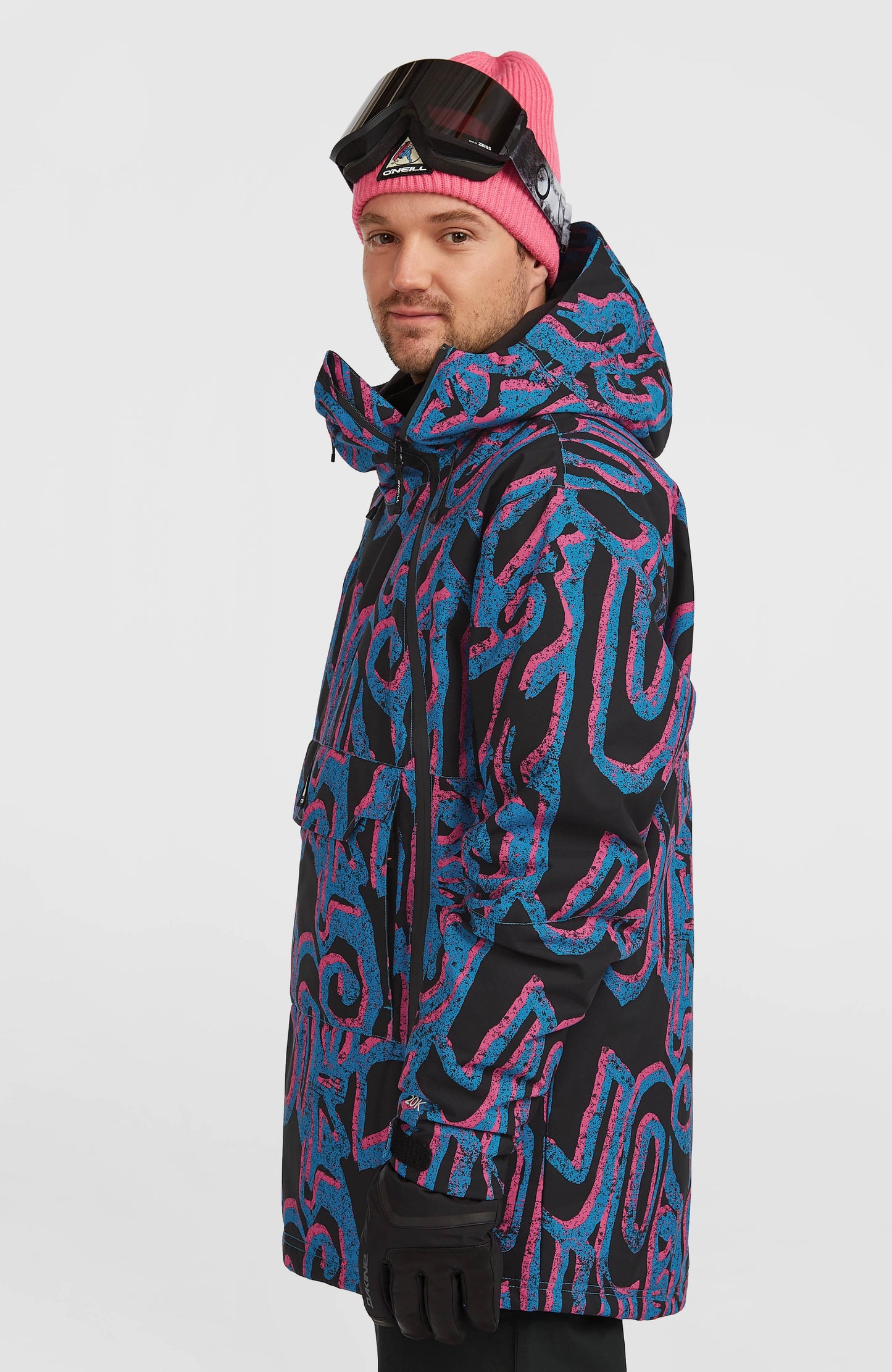 FWC'Play Asymmetric Snow Jacket Men Pink Legacy