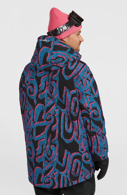 FWC'Play Asymmetric Snow Jacket Men Pink Legacy