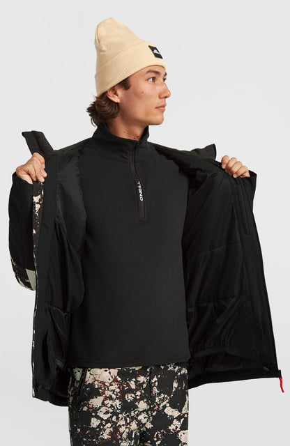 FWC'Cruz Triple Snow Jacket Men Black/Beige Quarry