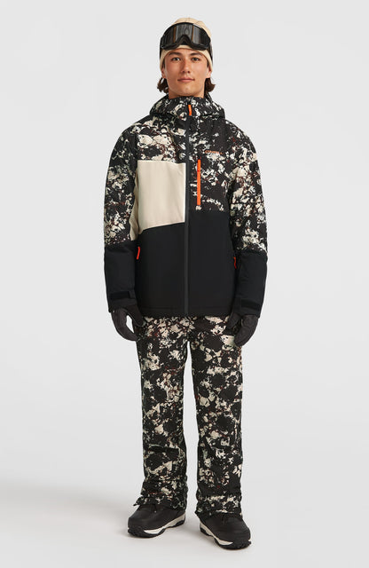 FWC'Cruz Triple Snow Jacket Men Black/Beige Quarry