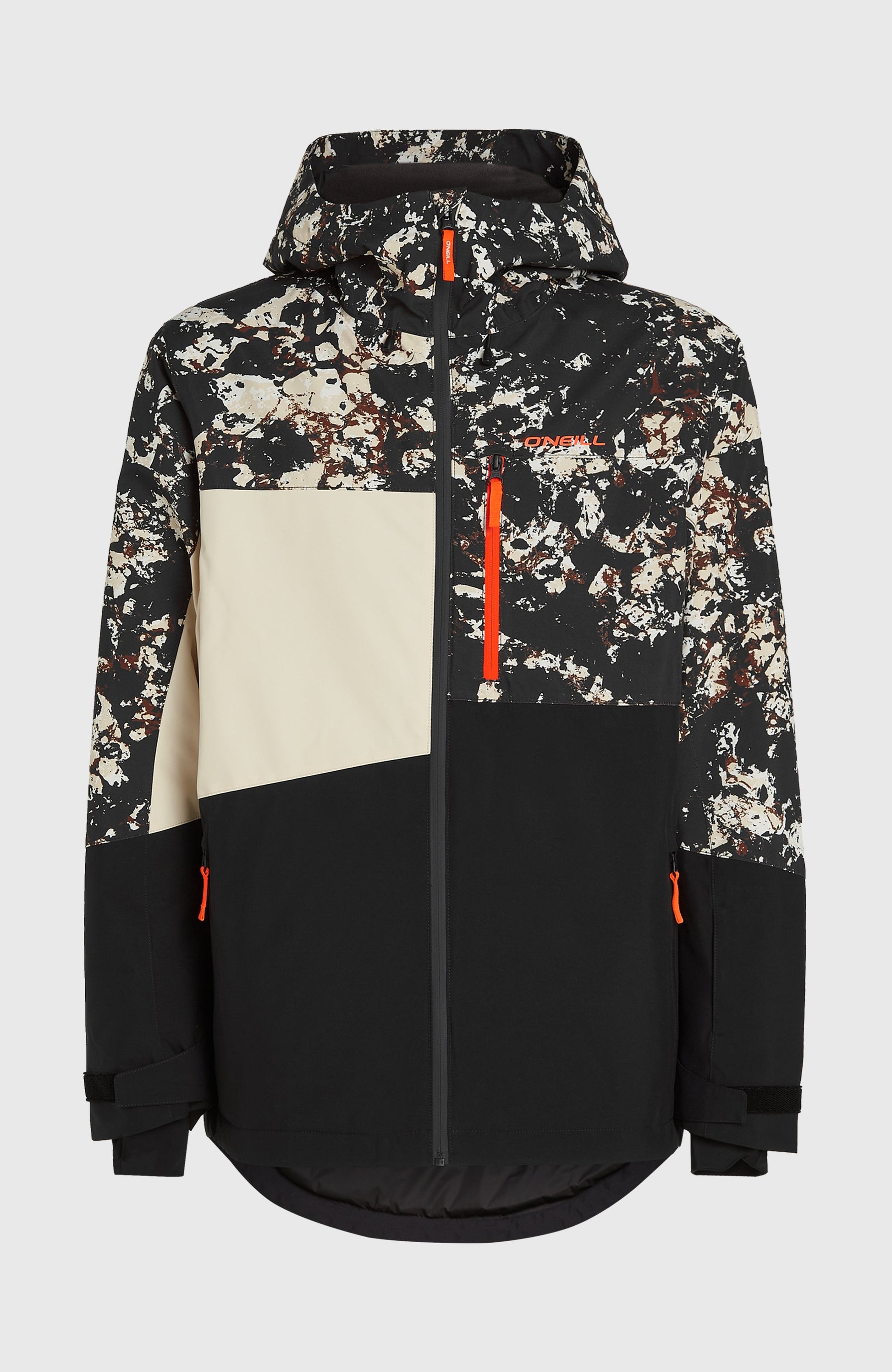 FWC'Cruz Triple Snow Jacket Men Black/Beige Quarry