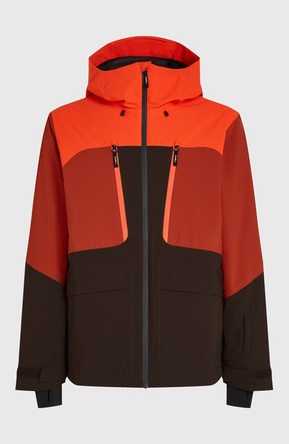 FWC’Peak Fire Snow Jacket Men Flame Colour Block