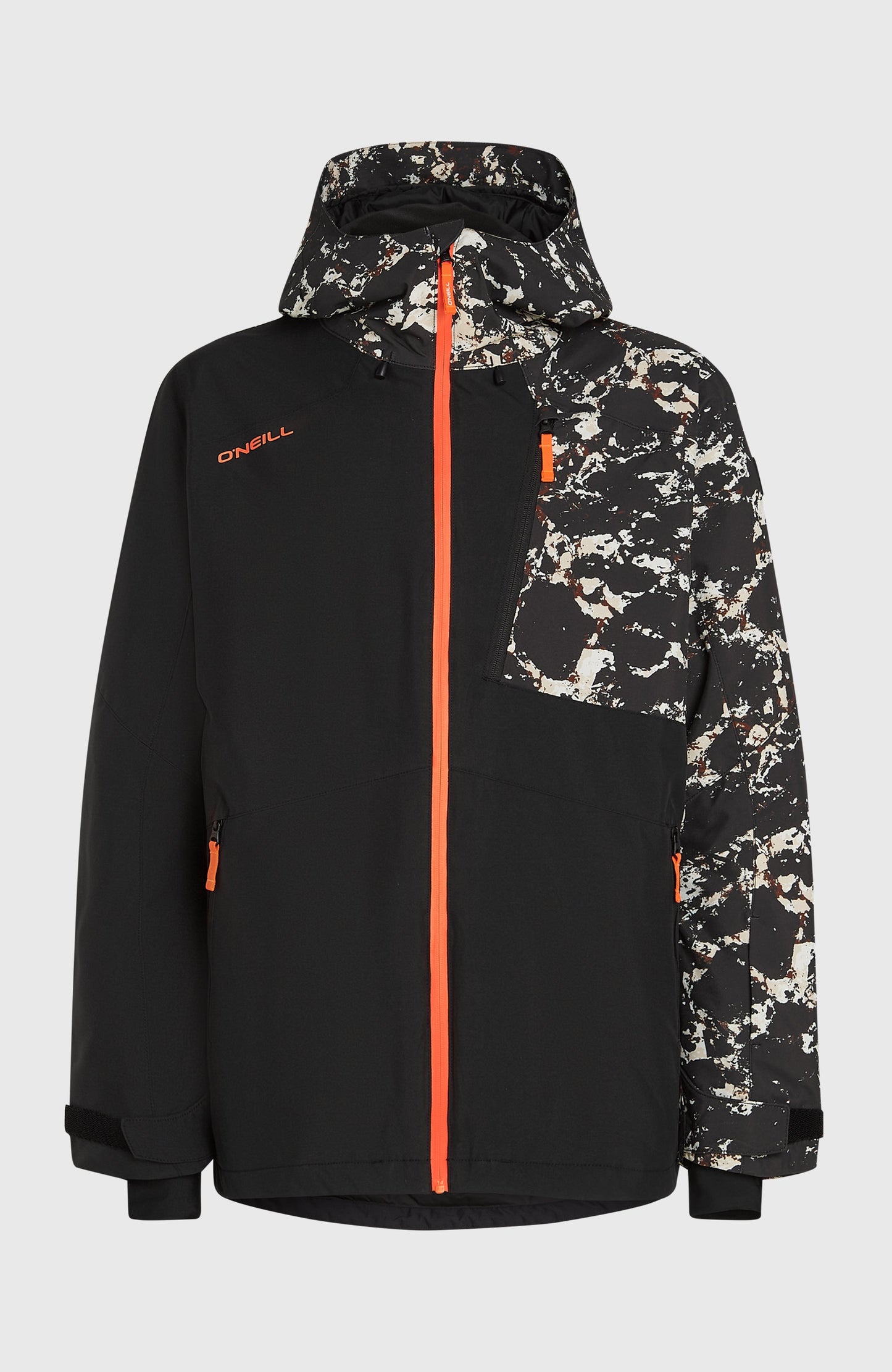 FWC'Cruz Block Snow Jacket Men Black/Beige Quarry
