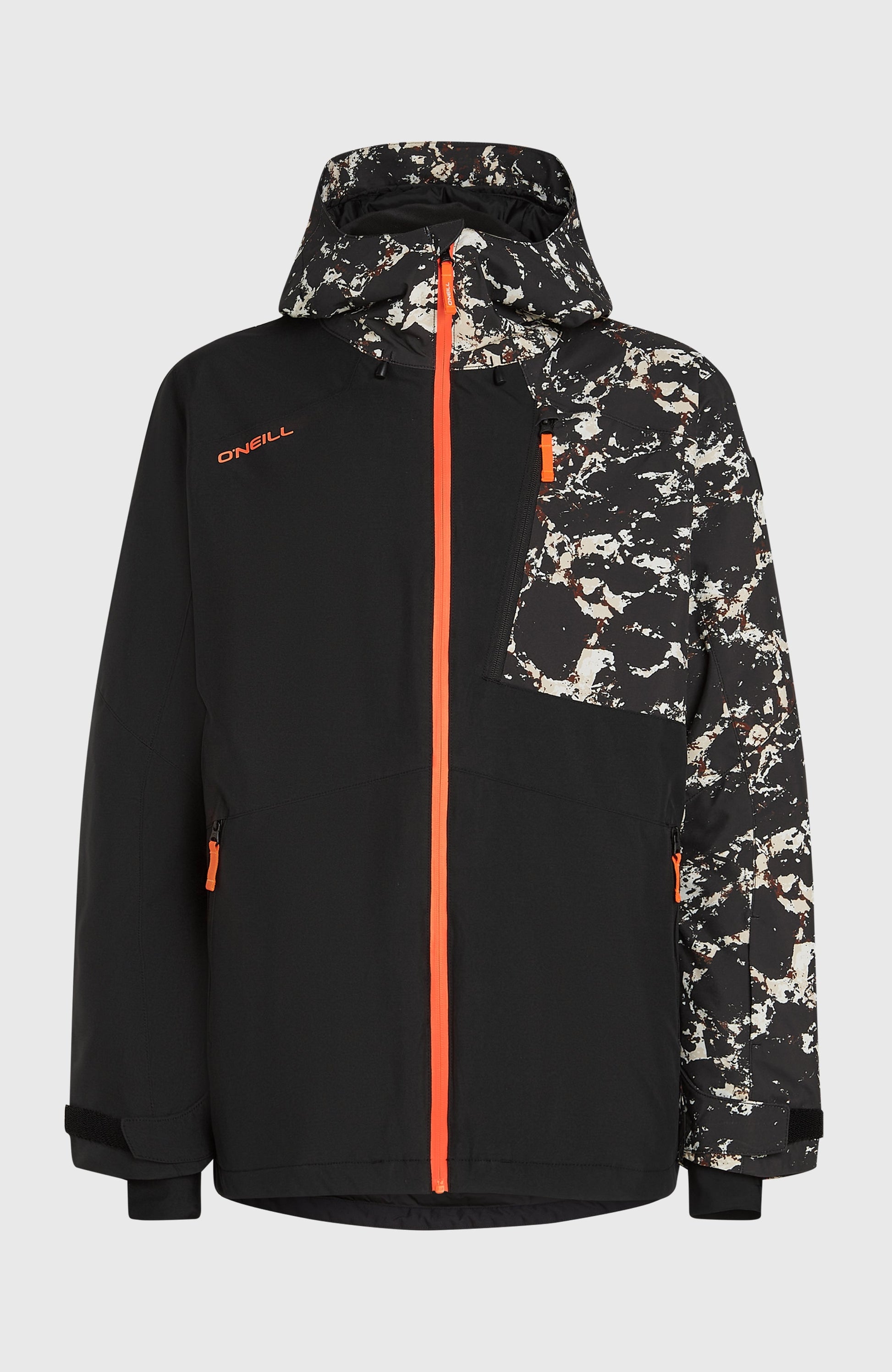 FWC'Cruz Block Snow Jacket Men Black/Beige Quarry