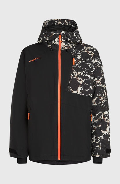 FWC'Cruz Block Snow Jacket Men Black/Beige Quarry